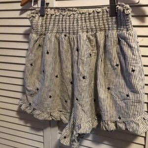 High waisted shorts